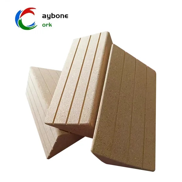 Dentsitate handiko kortxoa Yoga bloke triangeluarra